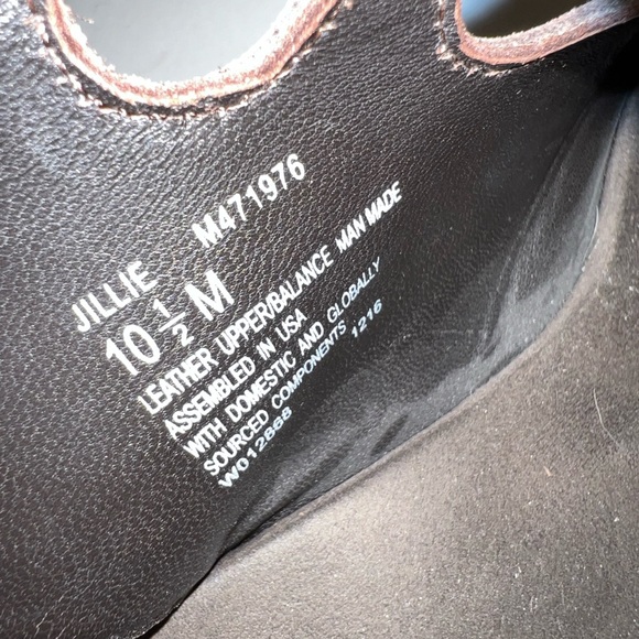 Munro Jillie brown Leather Sandals size 10.5 - Picture 7 of 7